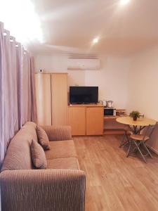 TV a/nebo společenská místnost v ubytování The Major Mitchell Motel