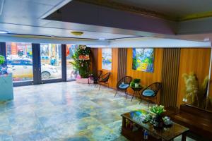 Posezení v ubytování Sapa Grand Blue Hotel