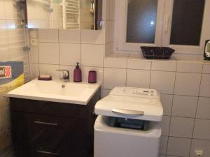 Ένα μπάνιο στο Gîte 2 chambres avec WiFi, proche Luxeuil-les-Bains - FR-1-583-368 +27 φωτογραφίες
