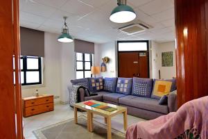 Et opholdsområde på Casa Rural La Caja