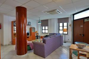 Et opholdsområde på Casa Rural La Caja