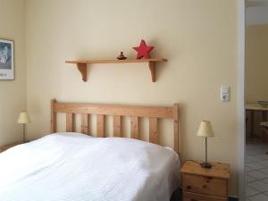 Postel nebo postele na pokoji v ubytování Mühlenpark 2 Mühlenpark Haus B Wo 7