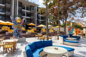 Grand Seminyak Lifestyle Boutique Bali Resort的休息区