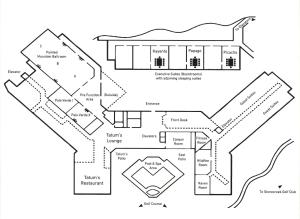 Půdorys ubytování Embassy Suites by Hilton Phoenix Scottsdale
