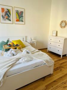 Posteľ alebo postele v izbe v ubytovaní Central City Retreat