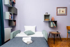 Posteľ alebo postele v izbe v ubytovaní Vistula Bliss Apartment with Mezzanine