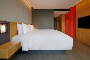 Courtyard by Marriott Suwon客房内的一张或多张床位
