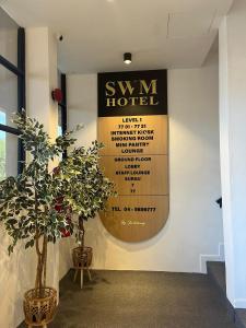 Certifikát, hodnocení, plakát nebo jiný dokument vystavený v ubytování SWM Hotel