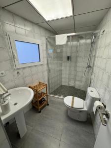 Koupelna v ubytování B&Suites Xàtiva