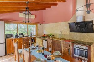 Køkken eller tekøkken på Can Emmes