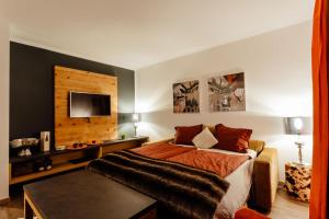 Łóżko lub łóżka w pokoju w obiekcie Residenz HÄNSEL by MoniCare