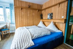 Łóżko lub łóżka w pokoju w obiekcie Appartement Amalie by MoniCare