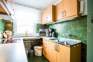 Kuchnia lub aneks kuchenny w obiekcie Appartement Amalie by MoniCare