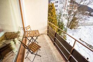 A balcony or terrace at Haus Cervelli by MoniCare