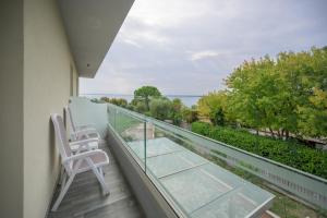 Balkón nebo terasa v ubytování Hotel Villa Paradiso Suite