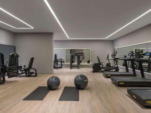The Bodrum Hotel Yalikavak - MGallery Collection的健身中心和/或健身设施