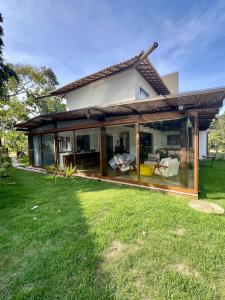 Zahrada ubytování Casa Amazônia, new and modern