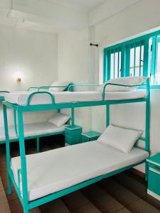 Postel nebo postele na pokoji v ubytování Hostel by 47