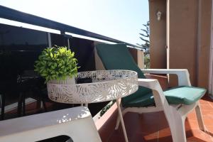 Balkon lub taras w obiekcie La Isla House 5 minuti Centro-Spiaggia Corralejo