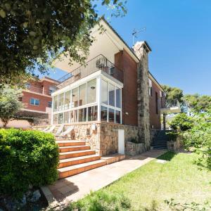 Bygningen som feriehuset ligger i