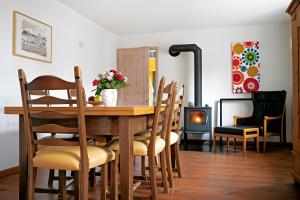 Posezení v ubytování Ferienhaus auf Gut Weimarschmieden