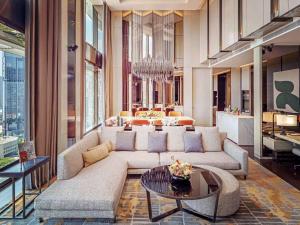 Sofitel Singapore City Centre的休息区