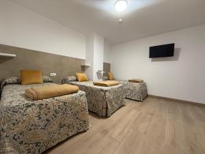 TV a/nebo společenská místnost v ubytování Hotel Quitagolpe