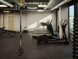 Fitness centrum a/nebo fitness zařízení v ubytování Pullman Zagreb