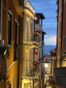 Nespecifikovaný výhled na moře nebo výhled na moře při pohledu z penzionu