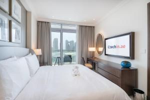 Fotografie z fotogalerie ubytování Elegant 1BR with Burj Khalifa views v Dubaji