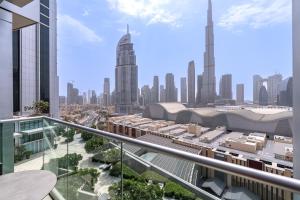 Fotografie z fotogalerie ubytování Elegant 1BR with Burj Khalifa views v Dubaji