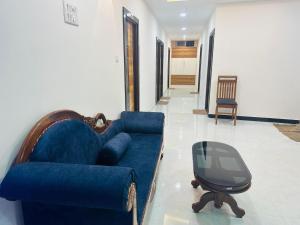 Posezení v ubytování MahaDeepam Residency