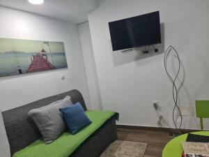 TV a/nebo společenská místnost v ubytování Casa Paula- 23