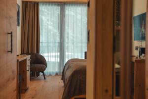 Hotel Porta Cervino客房内的一张或多张床位