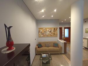A seating area at La casa sul mare-Savona