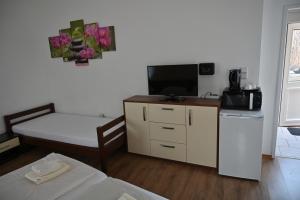 Postel nebo postele na pokoji v ubytování Pension Haus Nova
