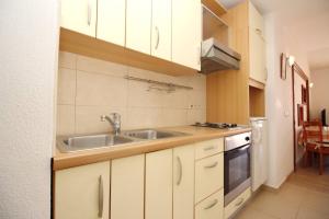 Kuchyňa alebo kuchynka v ubytovaní Apartments Mrkus