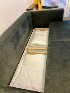 Posteľ alebo postele v izbe v ubytovaní Vintage Kącik Apartment