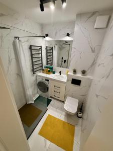 Kúpeľňa v ubytovaní Vintage Kącik Apartment
