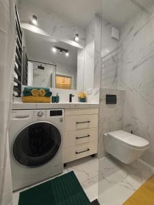 Kúpeľňa v ubytovaní Vintage Kącik Apartment