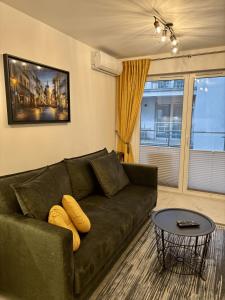 Posedenie v ubytovaní Vintage Kącik Apartment
