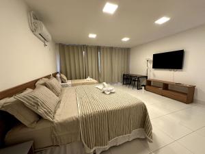 TV a/nebo společenská místnost v ubytování Hotel Formosa - Posto da Mata