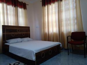Postel nebo postele na pokoji v ubytování Beta Rooms Double Bedroom Gome Fortress Business Center Dansoman Accra