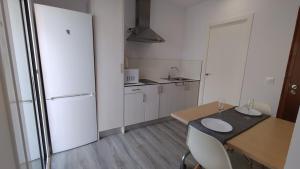 Kuchyňa alebo kuchynka v ubytovaní Rosesapparts Estudios & Parking