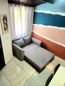Uma área de estar em Pousada Pitaya Maresias