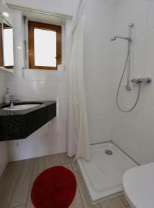 Ένα μπάνιο στο Ferienwohnung C15