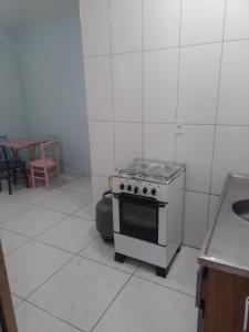 Dapur atau dapur kecil di Recanto lazer