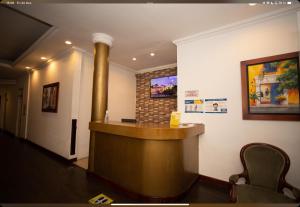 TV a/nebo společenská místnost v ubytování Hotel Casa Fátima + 34 fotografií