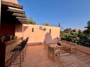 Μπαλκόνι ή βεράντα στο Riad in Hotel M Avenue