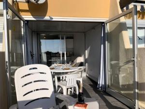 Balkón alebo terasa v ubytovaní Résidence Port Nature Colline 3 - Appartement T2 4 pers - Port Nature Colline 3 MAE-2874